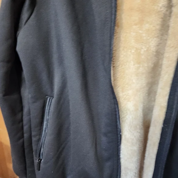 Men's Black Jacket with Cream Lining - Picture 4 of 8